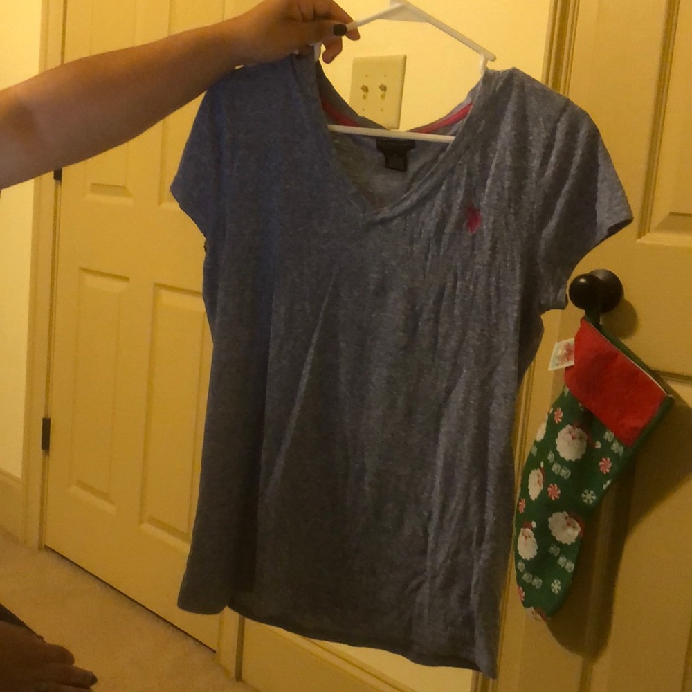 purple tee
